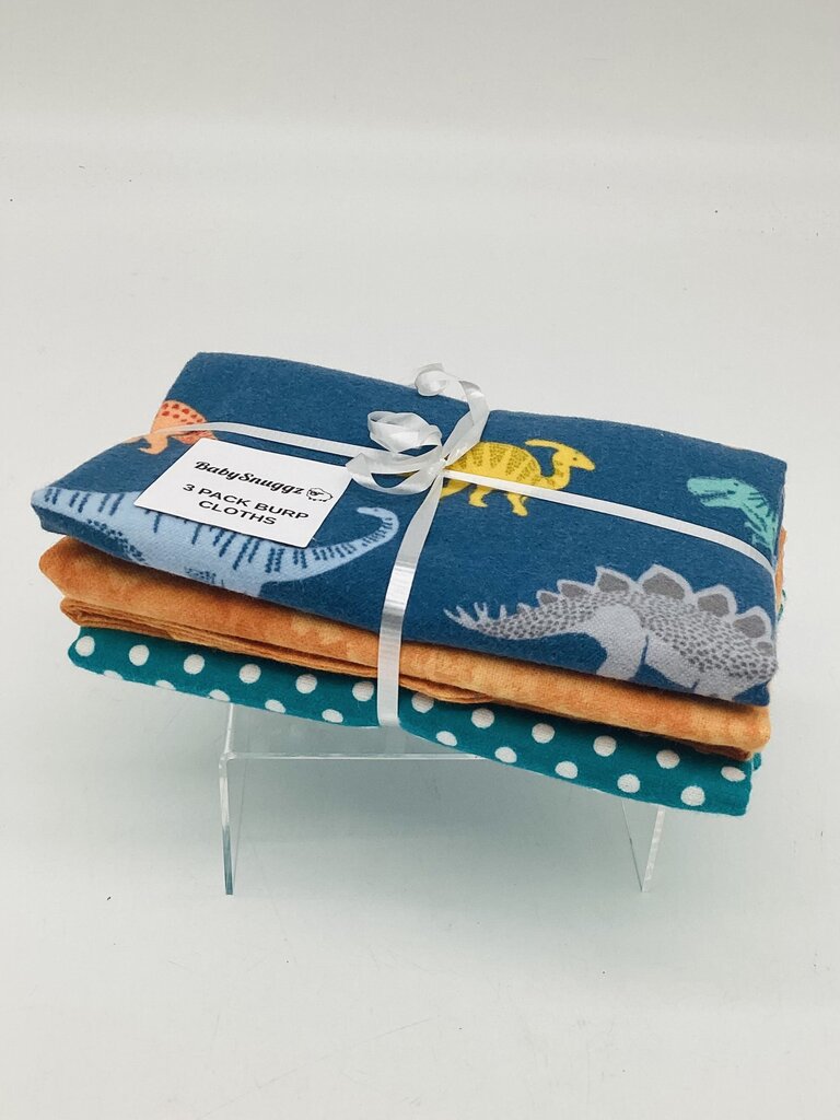 3 Pack Burp Cloths