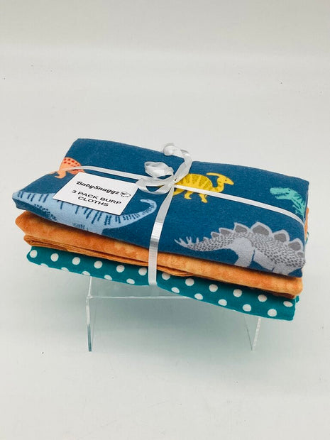 3 Pack Burp Cloths