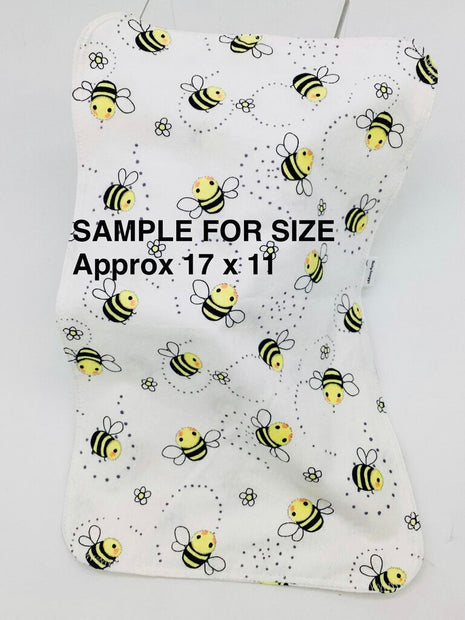 3 Pack Burp Cloths