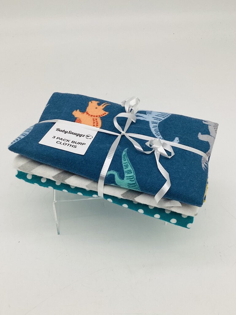 3 Pack Burp Cloths