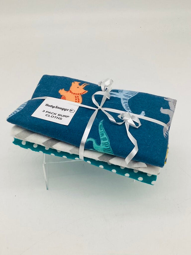 3 Pack Burp Cloths