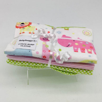 3 Pack Burp Cloths