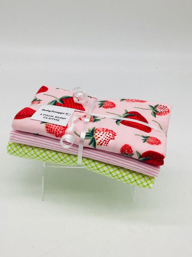 3 Pack Burp Cloths