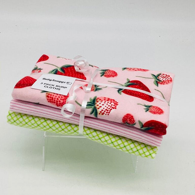 3 Pack Burp Cloths