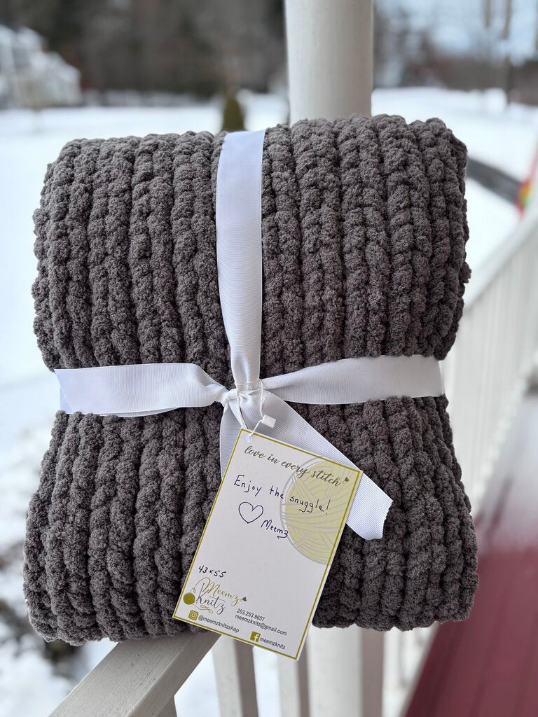 Blanket Chunky Grey