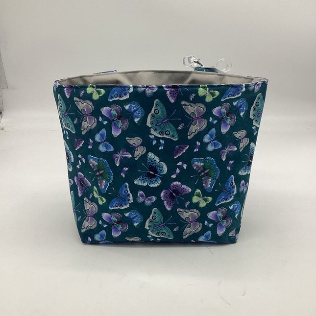 Car Utility Bag green blue butterfly