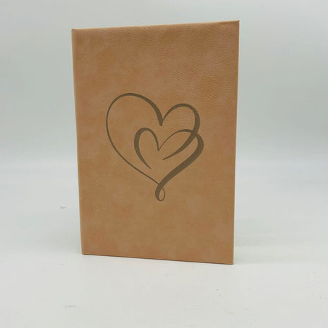 Journal Hearts Pink