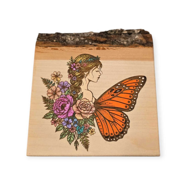 Girl w/ Butterfly Wing