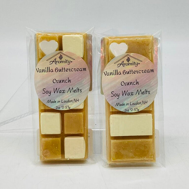 Vanilla Buttercream Crunch - Soy Wax Melt - Snap Bar