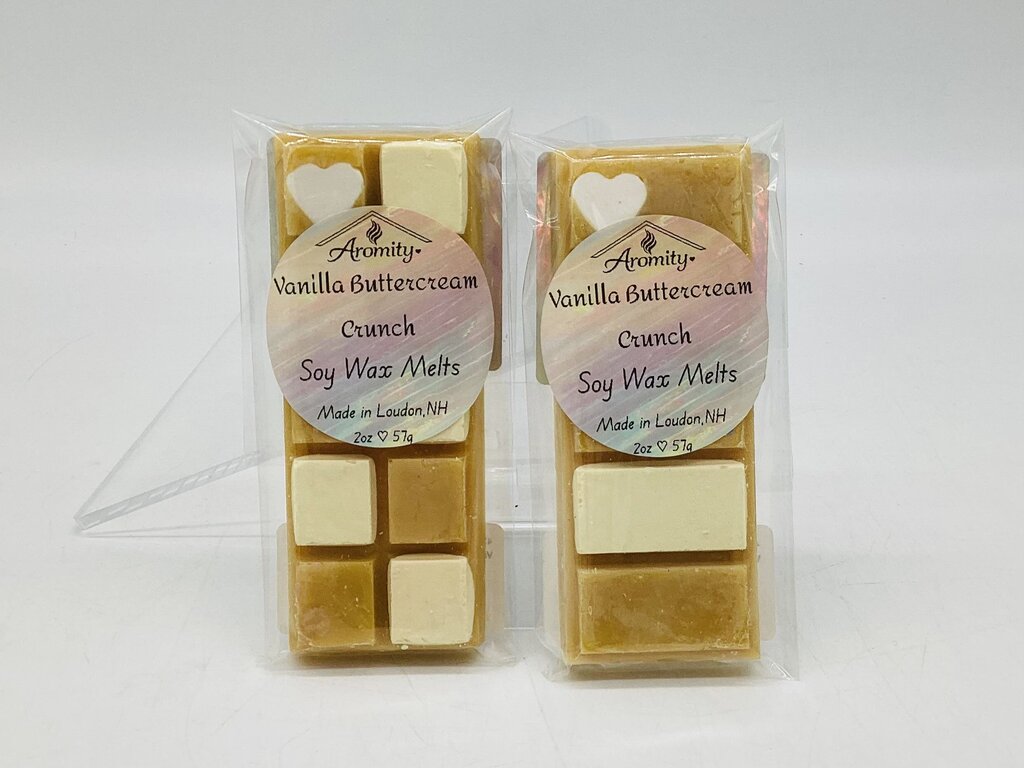 Vanilla Buttercream Crunch - Soy Wax Melt - Snap Bar