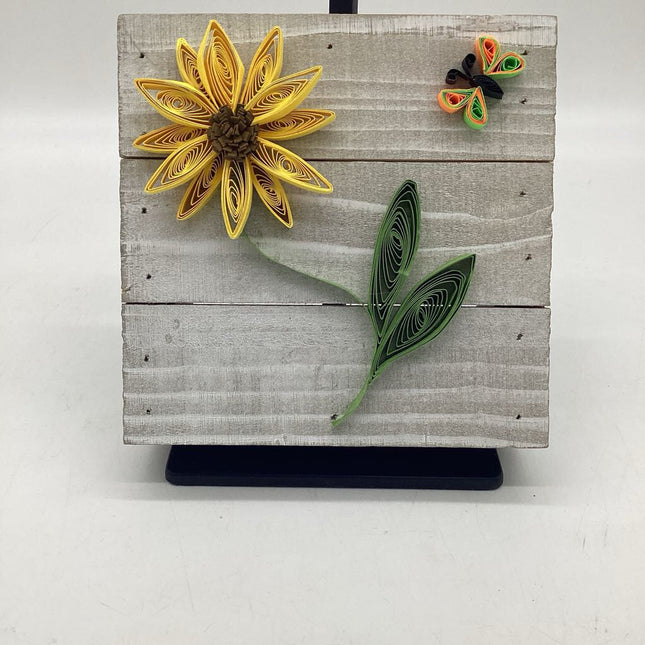 02/28 Sunflower Paper quilling