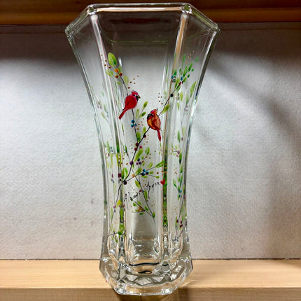 Cardinals Hexi vase