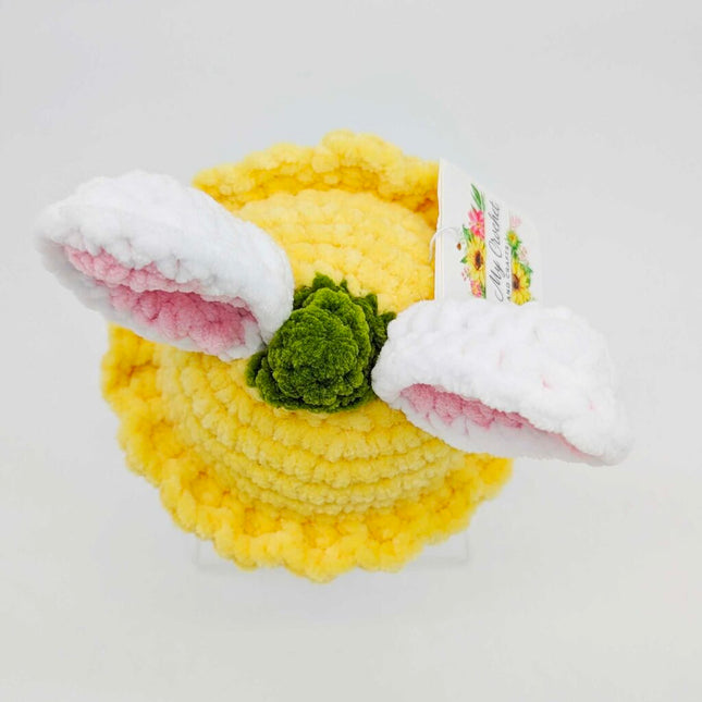 Bunny with Fruit Hat Crochet Stuffed Animal