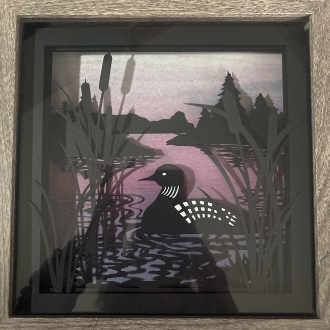 Loon Shadowbox