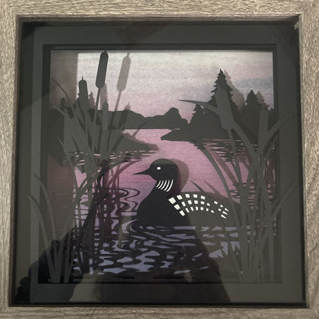 Loon Shadowbox