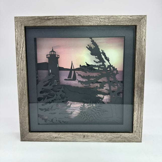 Lighthouse Shadowbox