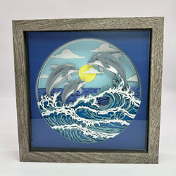 Dolphin Shadowbox - view 1