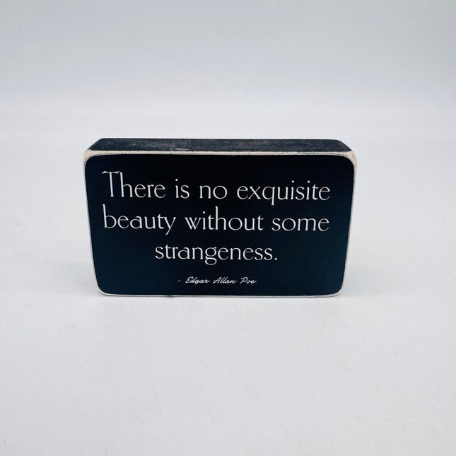 Beauty without strangeness box sign