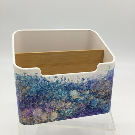 5x5 Organizer- Teal/Purp/Gold