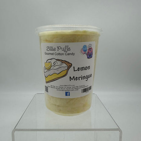 Lemon Meringue Cotton Candy