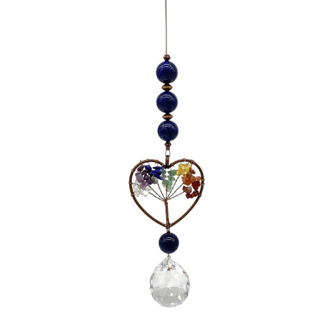 TREE OF LIFE LAPIS HEART