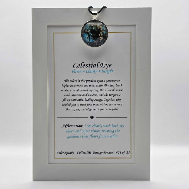 Keepsake Pendant Card - Celestial Eye