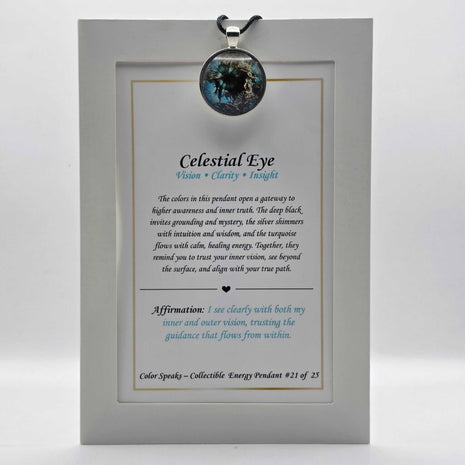 Keepsake Pendant Card - Celestial Eye