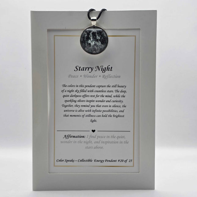 Keepsake Pendant Card - Starry Night