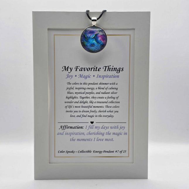 Keepsake Pendant Card - My Favorite Things