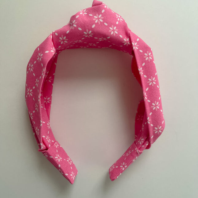 Pink Knotted Headband