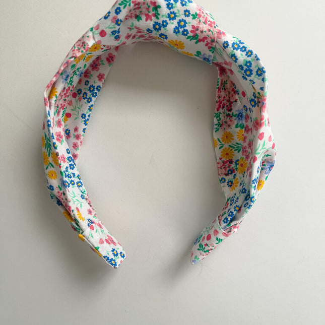 Multi Floral Knotted Headband