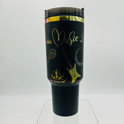 40 oz Tumbler Music Black - view 2