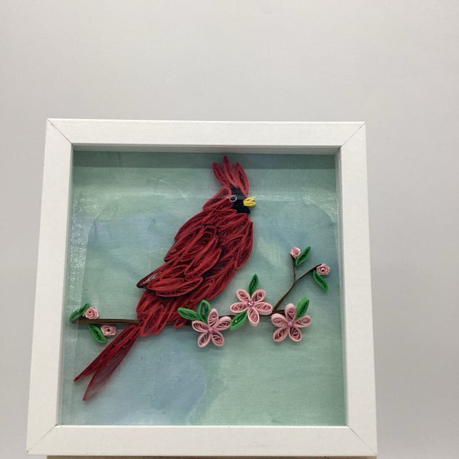 framed picture Cardinal