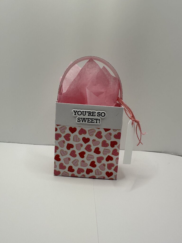 Mini Gift Bags - Patterned Hearts