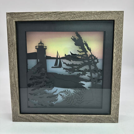 Lighthouse 2 Shadowbox