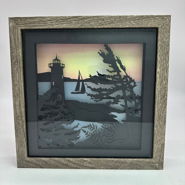 Lighthouse 2 Shadowbox
