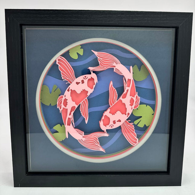 Koi 2 Shadowbox