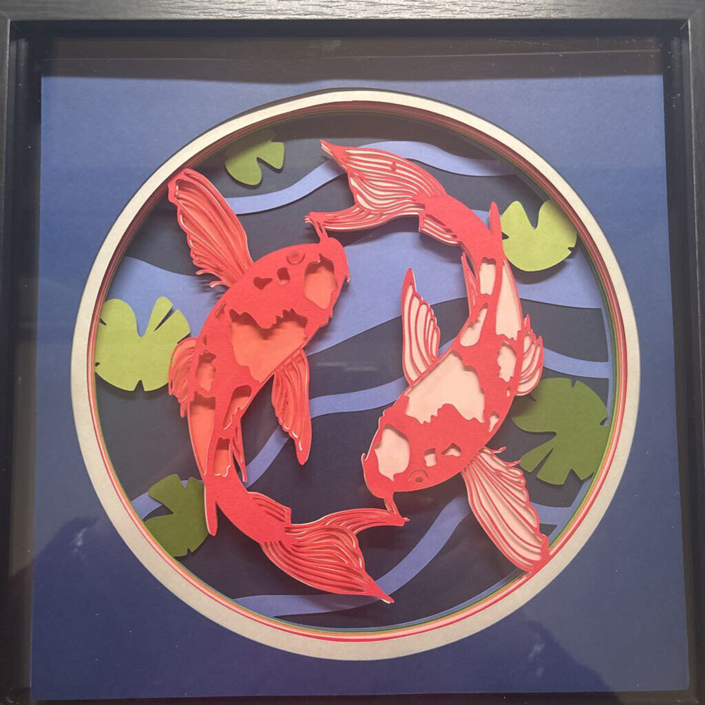 Koi 2 Shadowbox