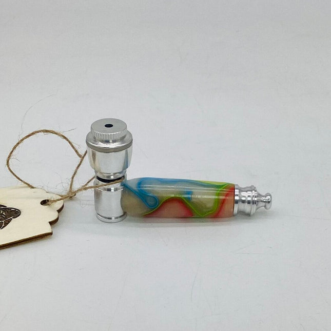 Multicolor Acrylic Smoking Pipe
