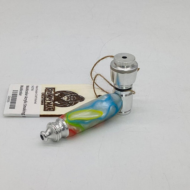 Multicolor Acrylic Smoking Pipe