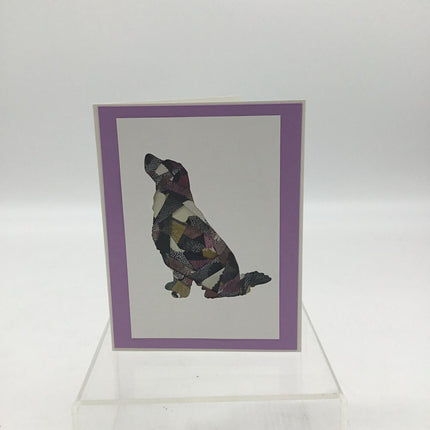 Golden Retriever Keepsake Paper Folded Card