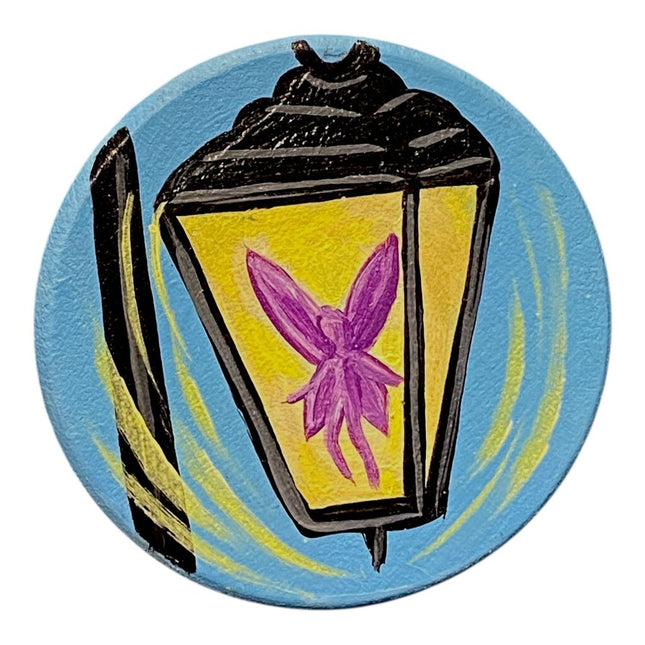 Fairy Lantern circle magnet