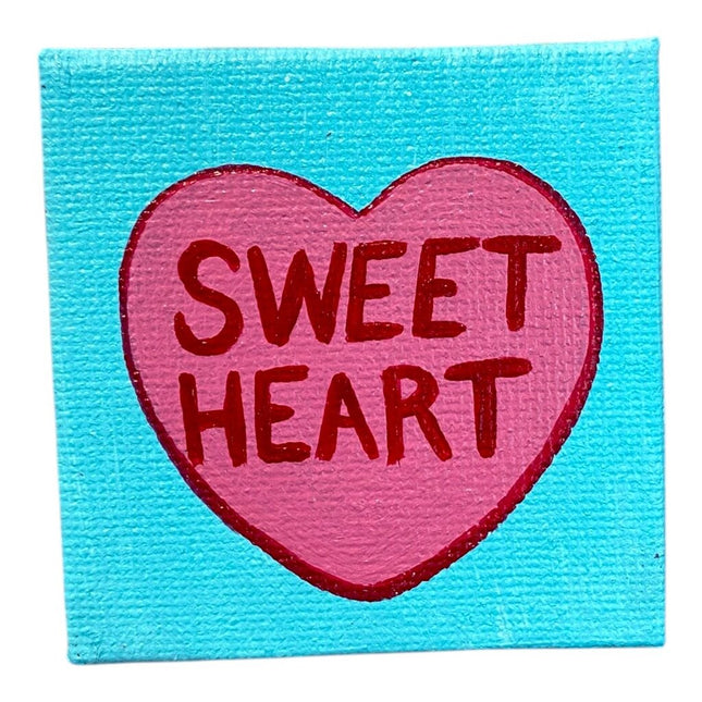 Sweet Heart Canvas panel Magnet