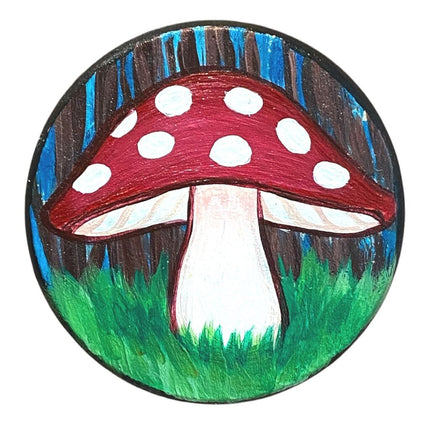 Mushroom Circle magnet