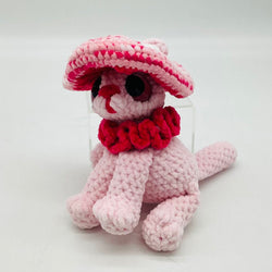 Pink Kinoko the Mushroom Cat - view 1