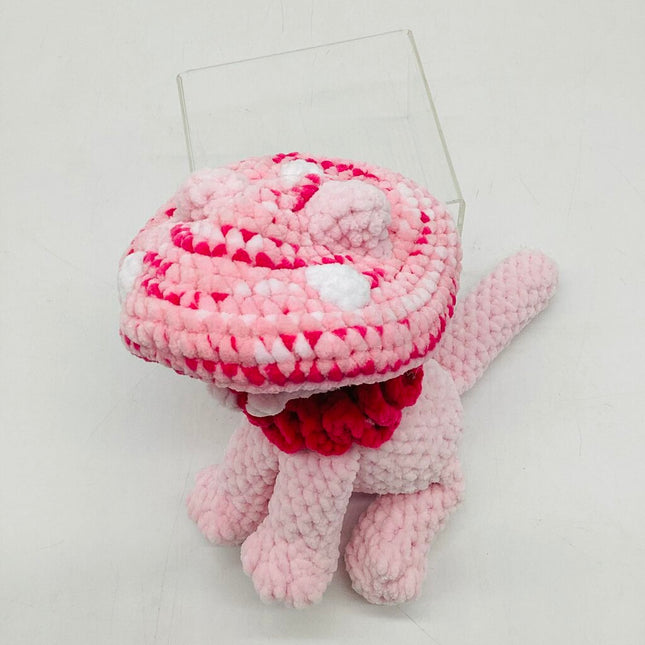 Pink Kinoko the Mushroom Cat