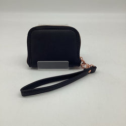 Mini Zip Around Wallet- Charcoal - view 1