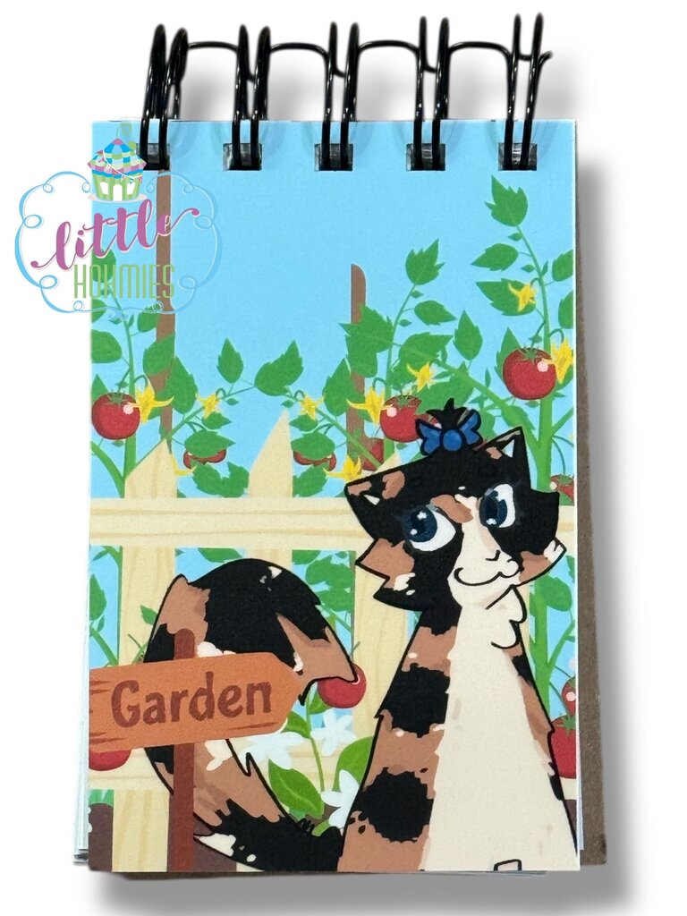 2.5x4 Notebook - Percy Garden