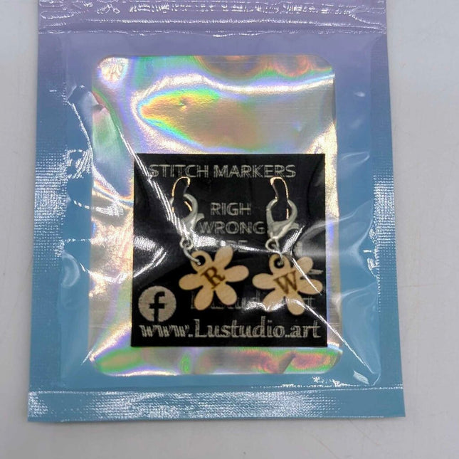 CT - Flower Right and Wrong Side Marker