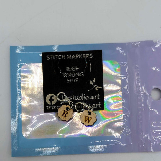 CT - Flower Right and Wrong Side Marker